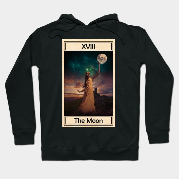 The Moon Hoodie by Gwraggedann